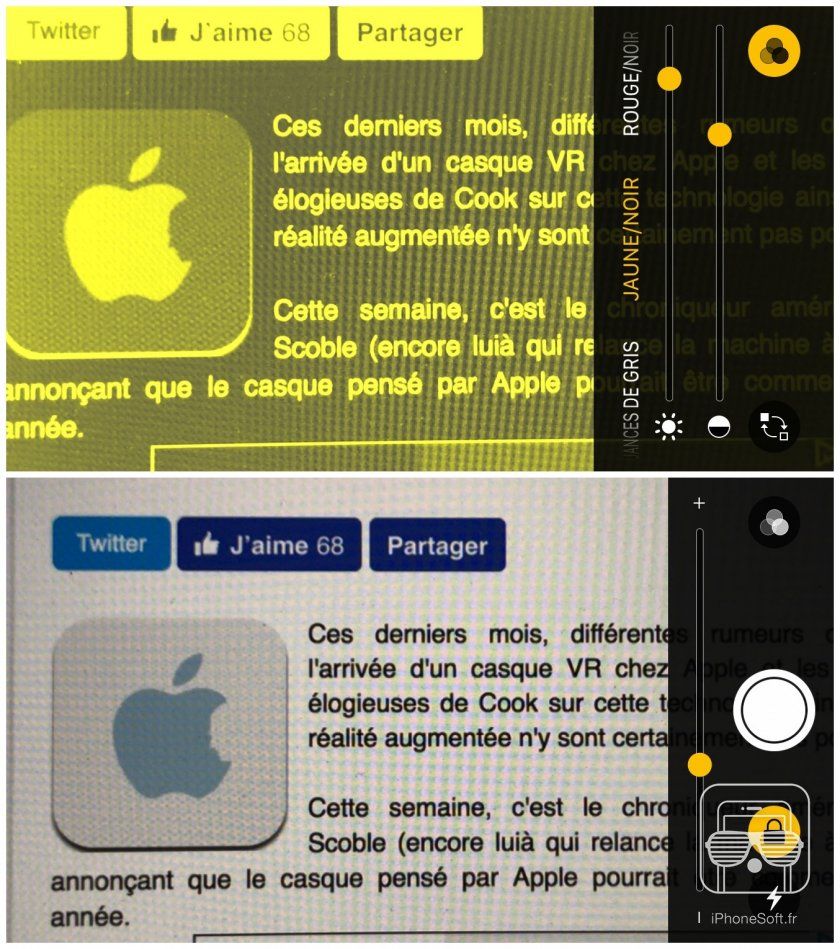 isoft tuto loupe mode iphone ios 10