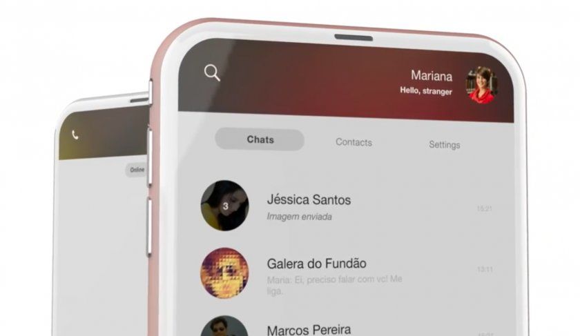 super concept iphone 8 sans bord super concept iphone 8 sans bord