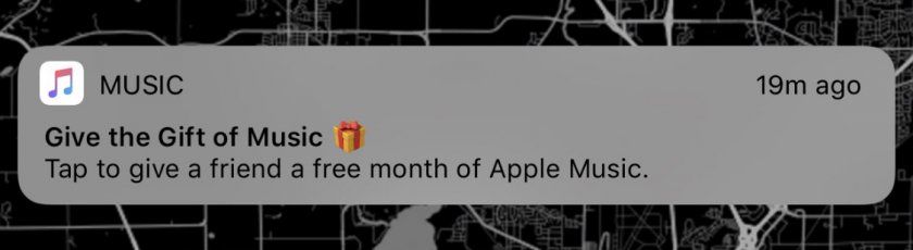 apple music un mois offert gratuit