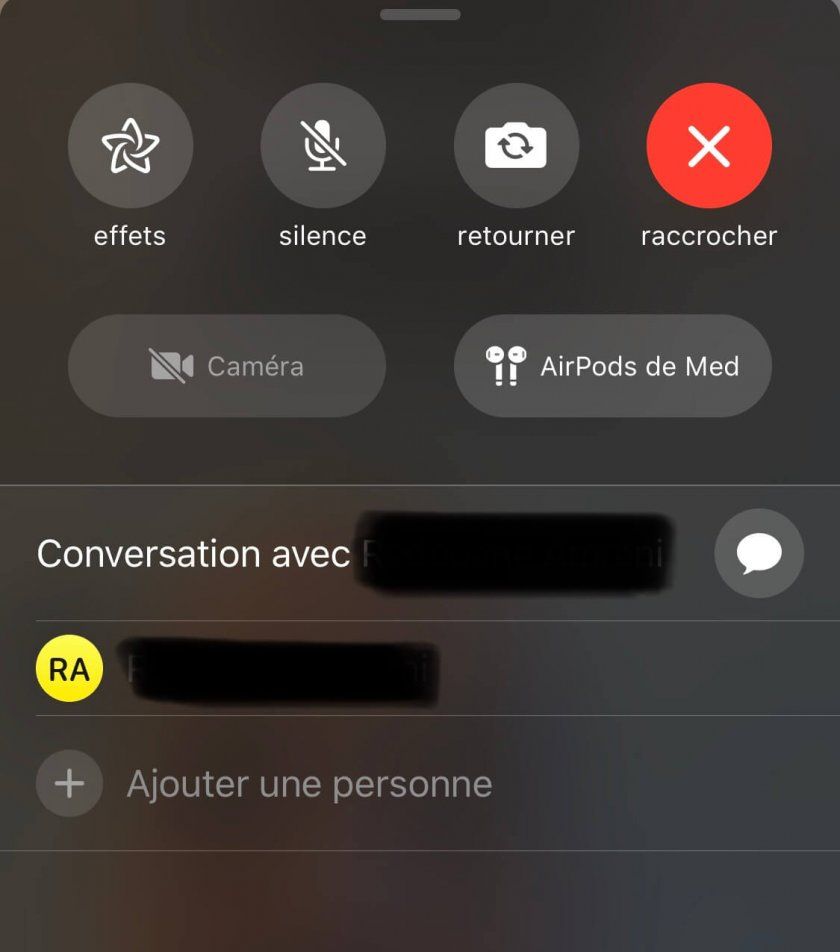 facetime groupe impossible ios 12.1.4