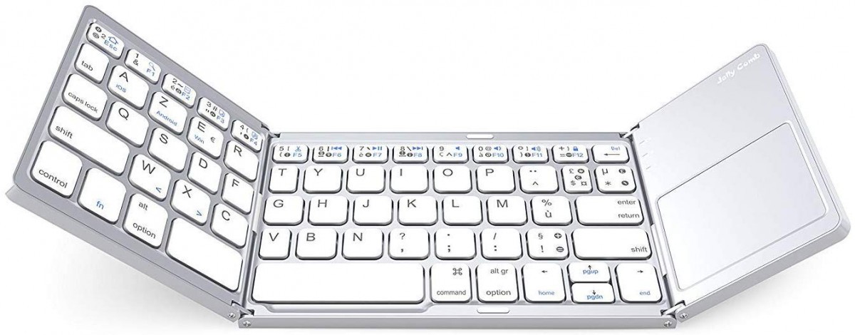 Un clavier Bluetooth pliable pour iOS, Android, Mac, Pc et Box - iPhone Soft