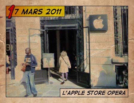 Halftone Apple Store Opera Halftone Apple Store Opera