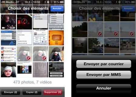 iPhone Facile : envoyer plusieurs photos par mail iPhone Facile : envoyer plusieurs photos par mail