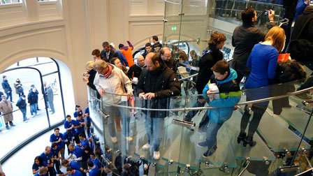 Amsterdam : ouverture du dernier Apple Store en date