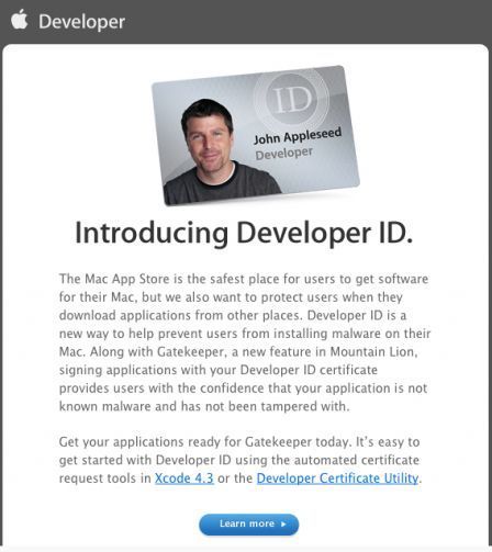 mail developer id