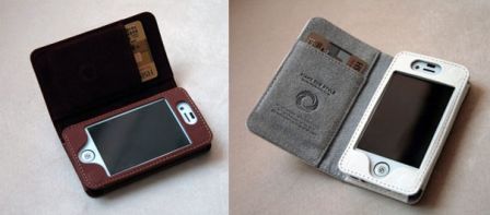 Etui Cuir Verus Wallet pour Apple iPhone 4 / 4S Etui Cuir Verus Wallet pour Apple iPhone 4 / 4S