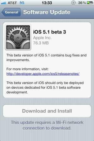iOS 5.1 iOS 5.1