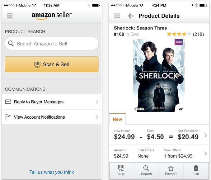 amazon seller ios
