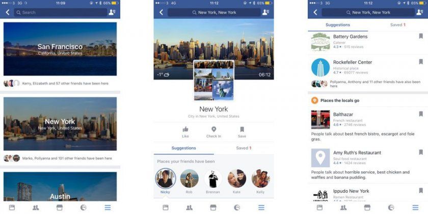 guide touristique facebook