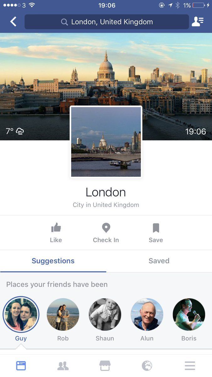 londre facebook guide