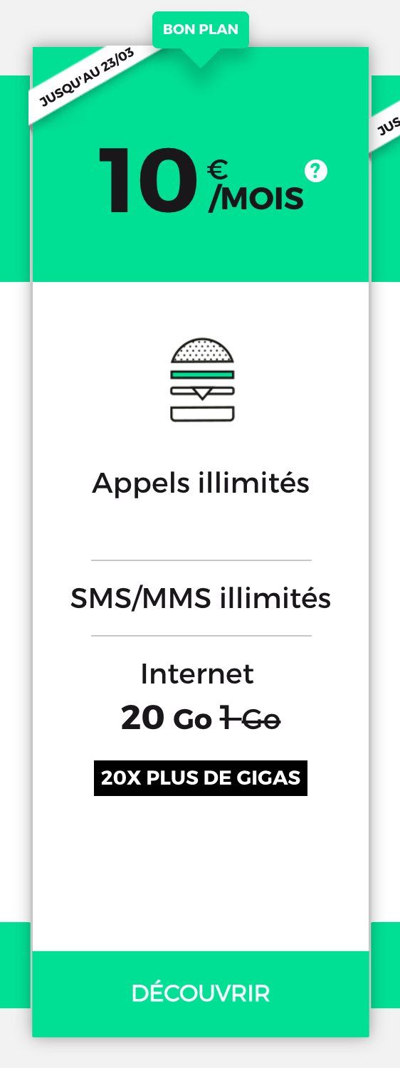 red sfr mars 20go 10 euro red sfr mars 20go 10 euro