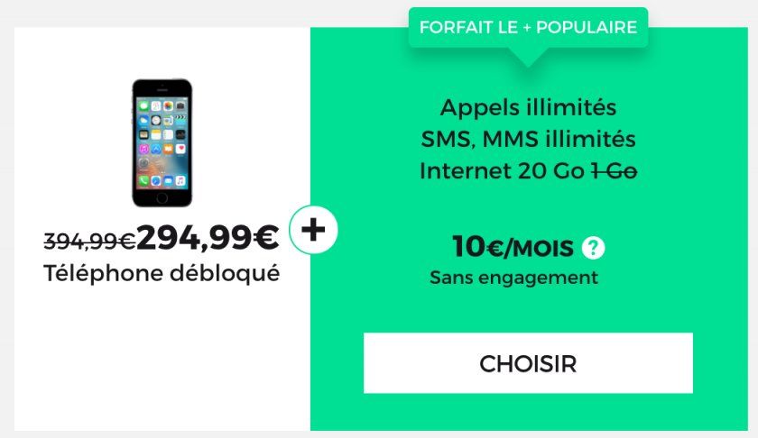 sfr iphone se pas cher 295 euros sfr iphone se pas cher 295 euros