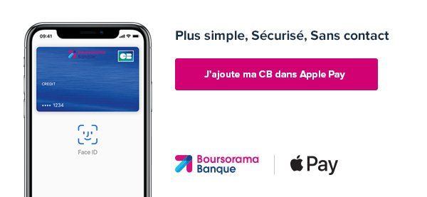 Boursorama Banque Active Apple Pay ! - IPhoneSoft