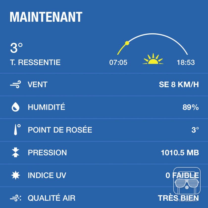 weather channel isoft air