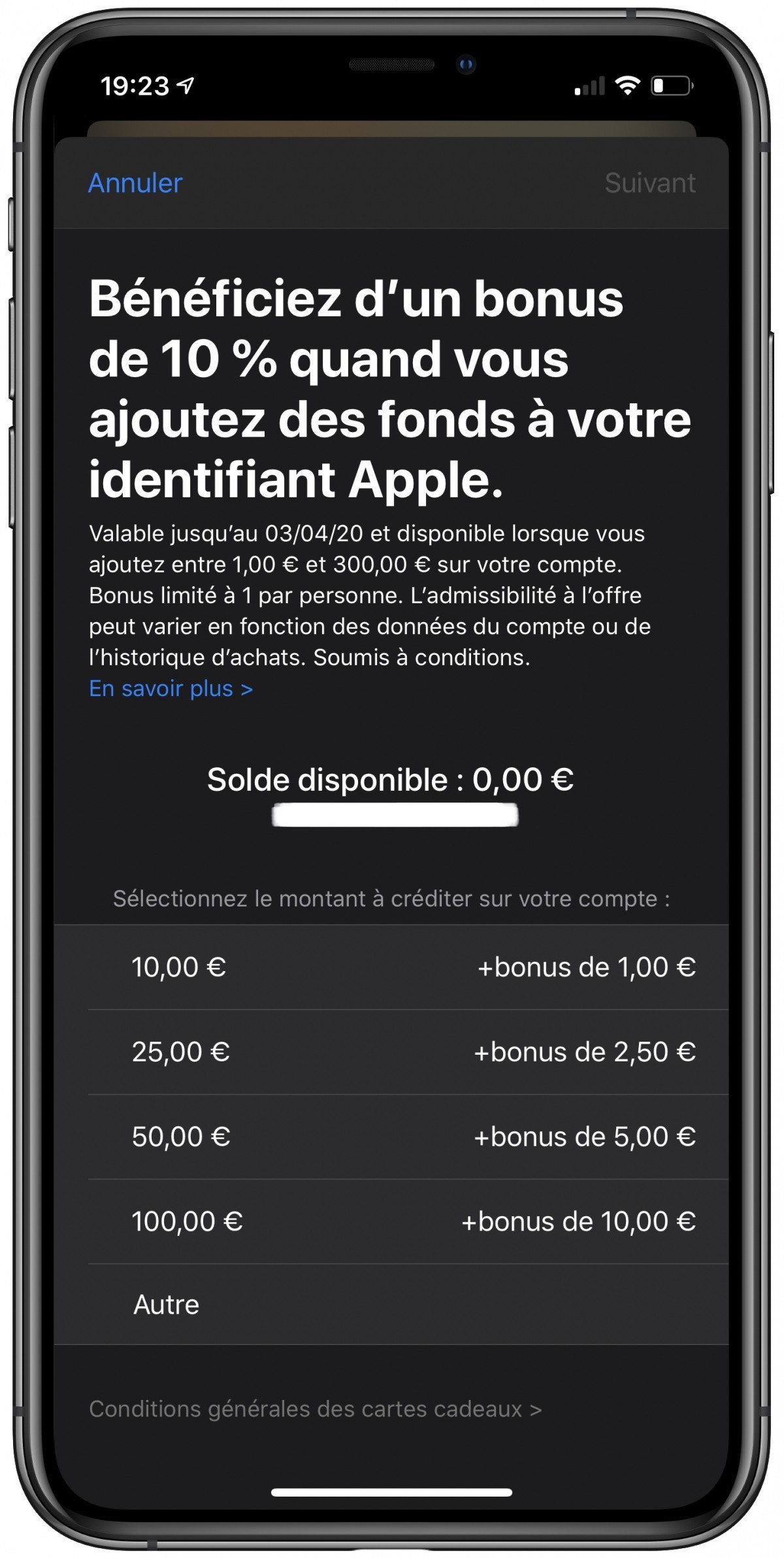 credit apple offert credit apple offert