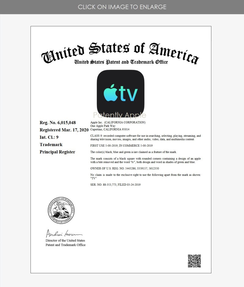 depot marque apple tv