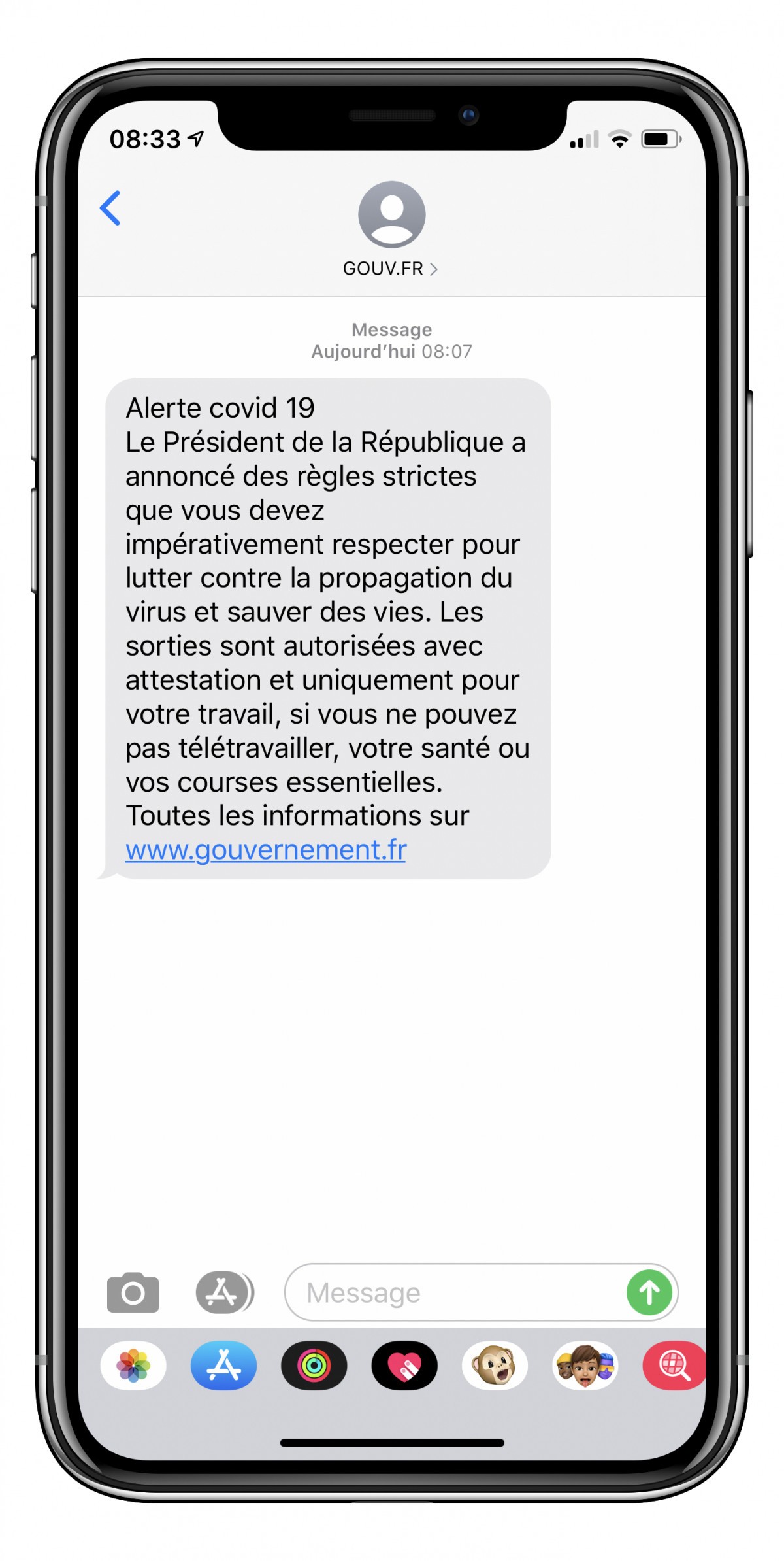 sms gouvernement confinement 2020 coronavirus  sms gouvernement confinement 2020 coronavirus