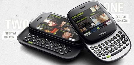 Kin one and two iphone