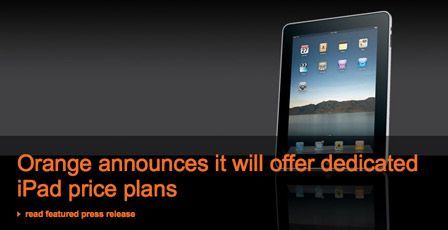 Orange prépare ses forfaits iPad 3G Orange prépare ses forfaits iPad 3G