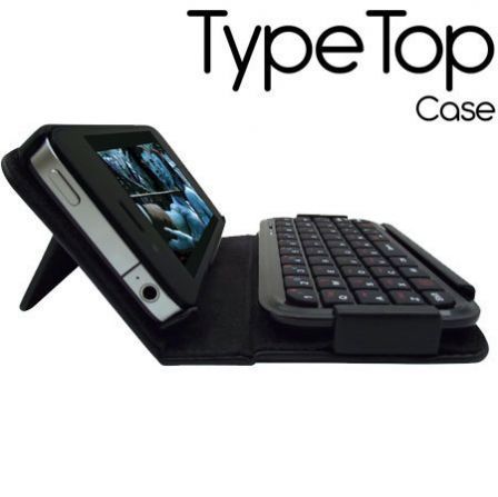 Housse iPhone 4 TypeTop Bluetooth Mini Keyboard Housse iPhone 4 TypeTop Bluetooth Mini Keyboard