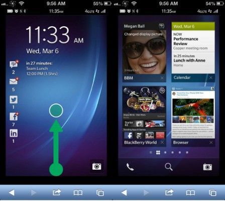 blackberry 10 sur un iphone blackberry 10 sur un iphone