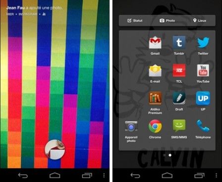 facebook home double ecran facebook home double ecran