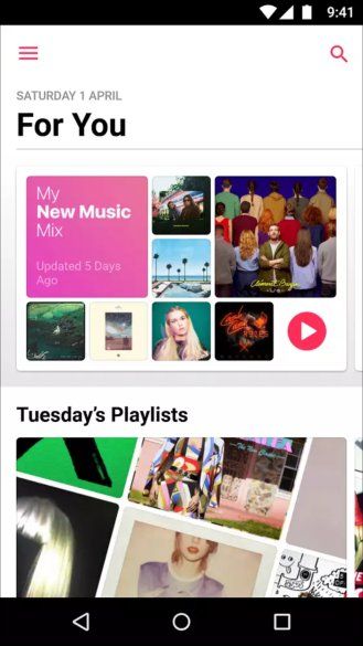 android apple music