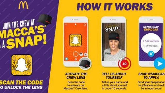 snaplications macdonalds snapchat snaplications macdonalds snapchat