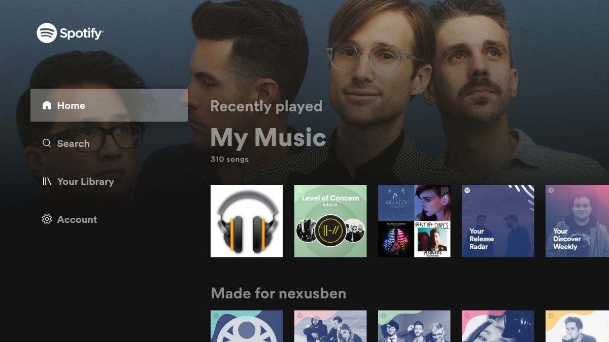 spotify for android tv apk
