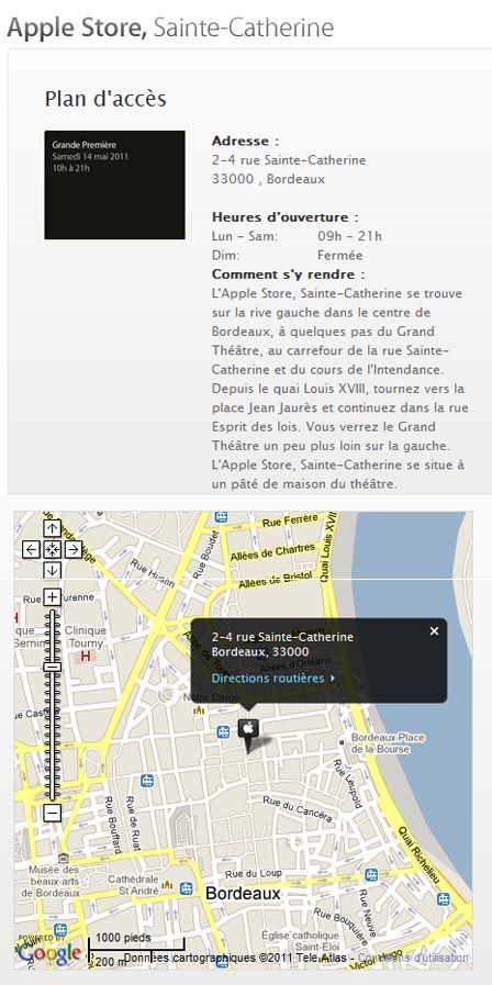 Samedi 14 mai : ouverture de l'Apple Store Bordeaux Samedi 14 mai : ouverture de l'Apple Store Bordeaux