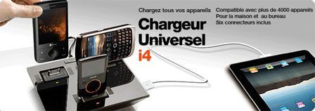 Test : Chargeur universel iDapt i4 Test : Chargeur universel iDapt i4