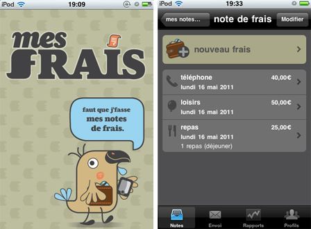 Mes frais 1
