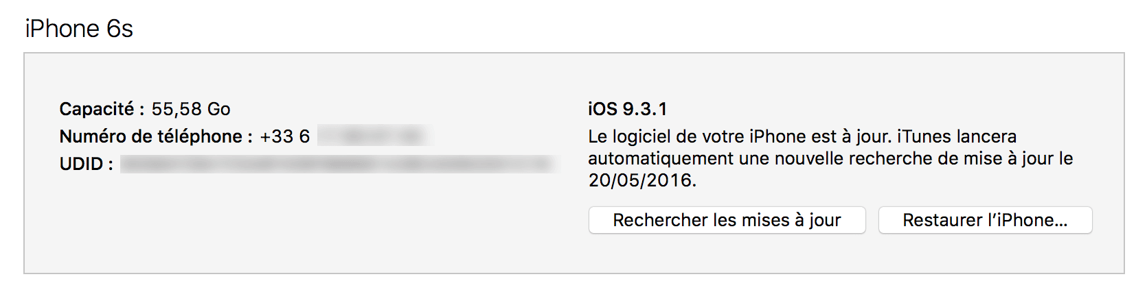 Comment downgrader iOS 9.3.2 vers iOS 9.3.1