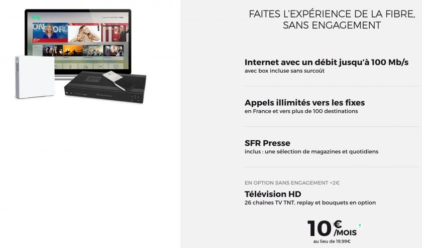 sfr red box 10 euros pas cher a vie internet fibre sfr red box 10 euros pas cher a vie internet fibre