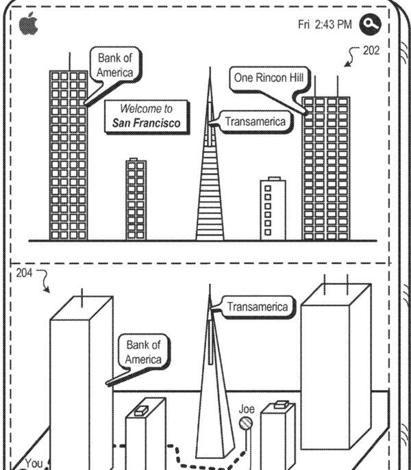 apple glasses brevet