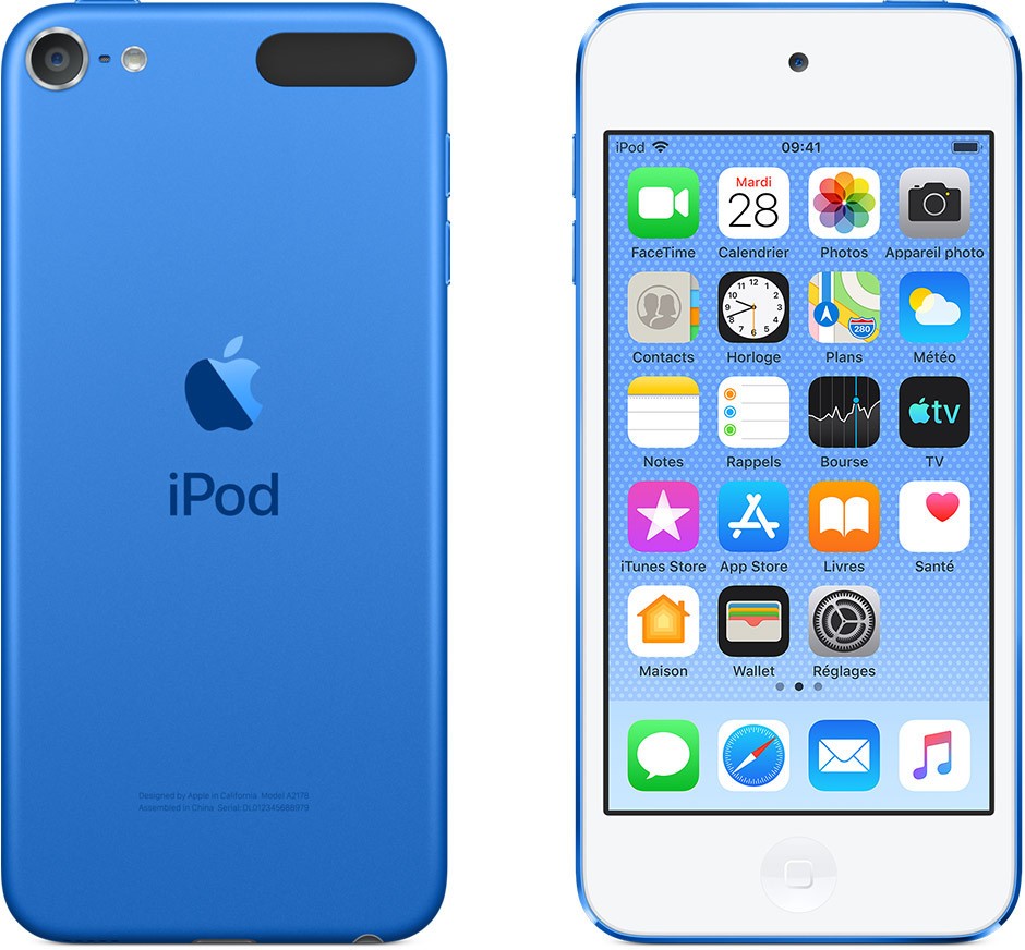 ipod touch 2019 7g bleu ipod touch 2019 7g bleu