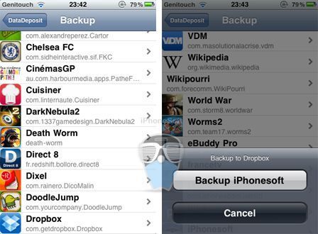 DataDeposit backup DataDeposit backup