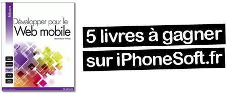 Développer pour le Web mobile : 5 ouvrages à gagner !