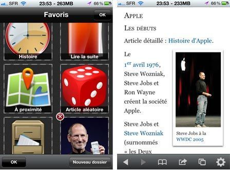 Test : Wikibot le client Wikipedia qui manquait à mon iPhone Test : Wikibot le client Wikipedia qui manquait à mon iPhone