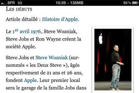 Test : Wikibot le client Wikipedia qui manquait à mon iPhone Test : Wikibot le client Wikipedia qui manquait à mon iPhone