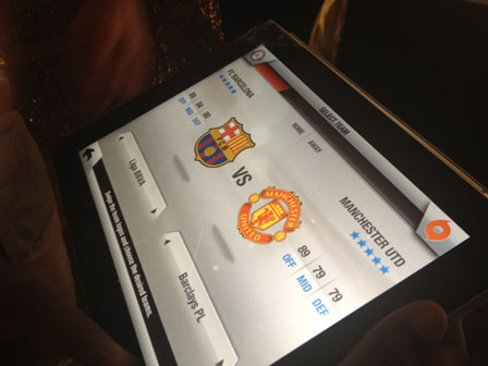Fifa 13 sur iOS