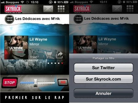 Nouveau look Skyrock