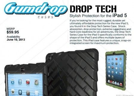 gumdrop ipad cinq coque