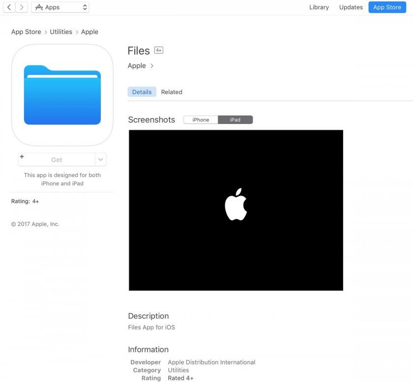 apple files application apple files application