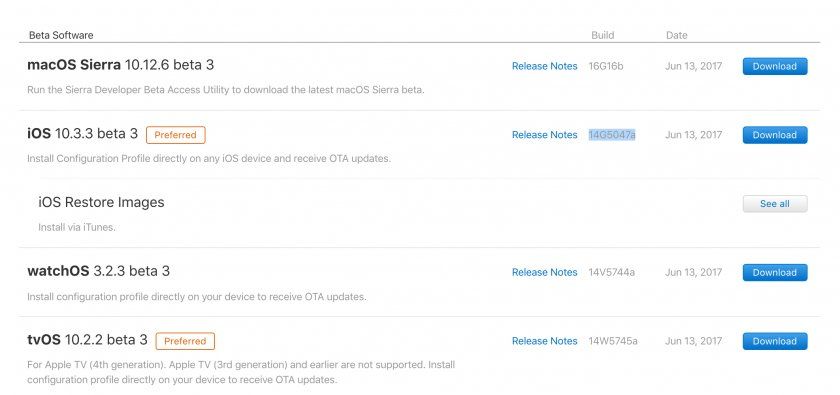 ios 10.3 beta 3 ios 10.3 beta 3