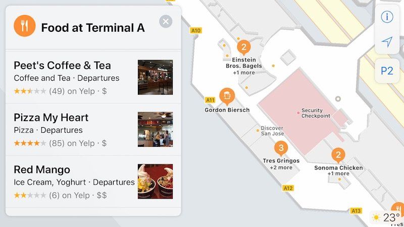 plans aeroports apple