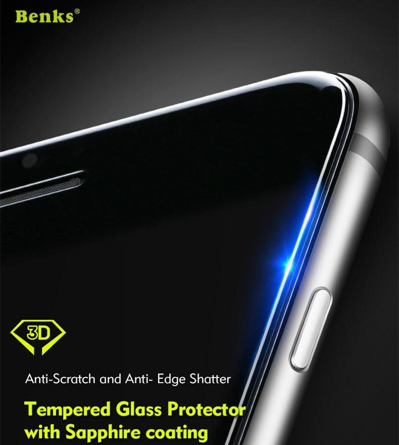 protection ecran en verre trempe benks 3d xpro