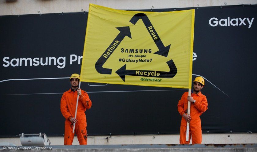 samsung greenpeace