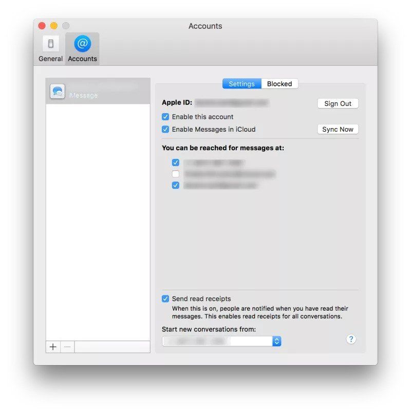 activer messages macos icloud