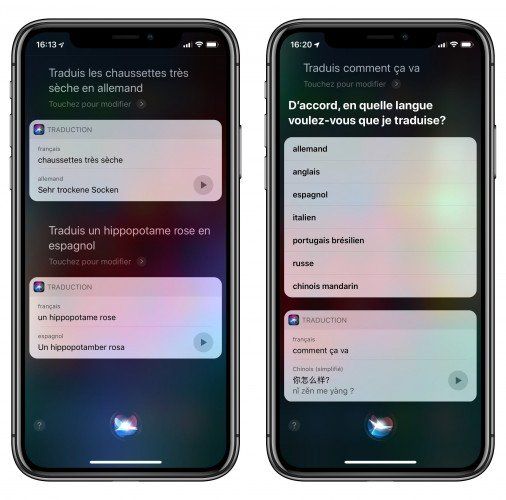 siri francais siri francais